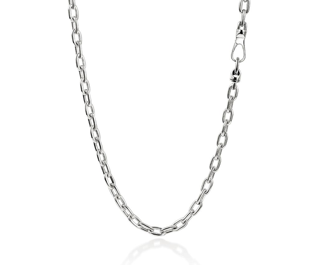 Chains Oval Link 純銀項鍊